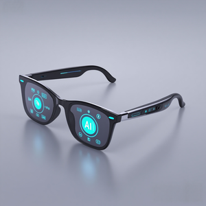 Lunettes intelligentes Meta Smart Glass avec appels sans fil BT, lecture de musique, réduction du bruit, étanchéité IPX-5, <span class=keywords><strong>capture</strong></span> vidéo 1080p, commande vocale - Product Image 1