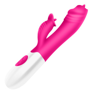 Vibromasseur rechargeable USB pour <span class=keywords><strong>femme</strong></span>, 7 modes, vibromasseur lapin avec langue, jouet sexuel pour <span class=keywords><strong>femme</strong></span> <span class=keywords><strong>pas</strong></span> <span class=keywords><strong>cher</strong></span> - Product Image 3