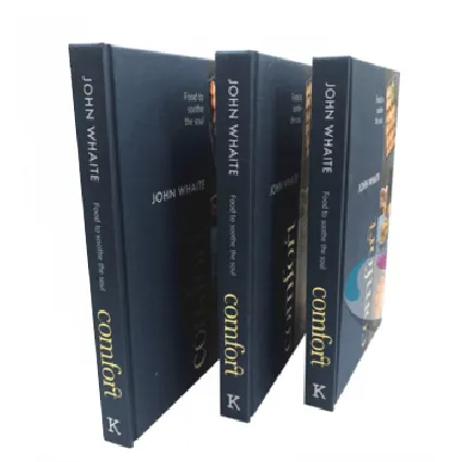 Gold Foil Stamping Hardcover Book Printing Case Binding Book Printing Well designed Full Color Offset Printing Service