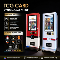 Distributeur automatique intelligent de cartes à collectionner avec écran numérique pour les boosters, les objets de collection et la vente au détail de produits de loisirs