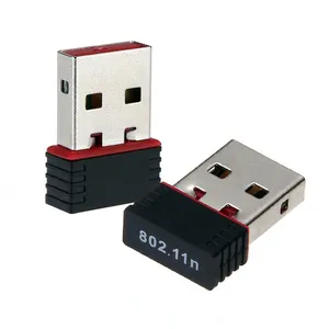 Jenis eksternal dan 150 Mbps Tingkat Transmisi Mini MT7601 150 Mbps Wireless USB dongle Dengan Emas USB