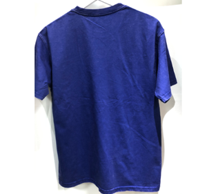 Men's Solid Blue Short Sleeve T-Shirt 100% Cotton t shirt Regular Fit O-Neck Casual Jersey Knitted <b>Plain</b> Dyed <b>tshirt</b> - Product Image 1