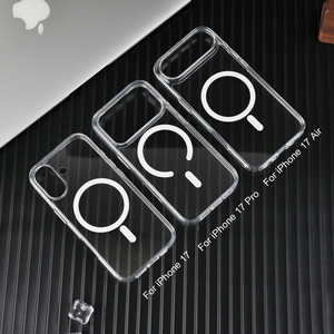 Vente en Gros Coque Magnétique Transparente Anti-Choc en TPU PC pour <span class=keywords><strong>iPhone</strong></span> 17 <span class=keywords><strong>Pro</strong></span>, <span class=keywords><strong>iPhone</strong></span> 17 16 15 14 <span class=keywords><strong>Pro</strong></span> Max - Product Image 6