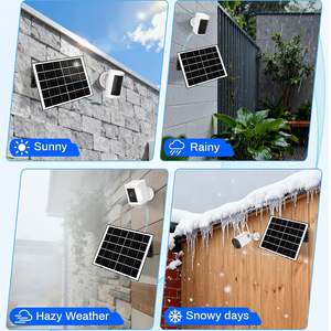 Panneaux solaires monocristallins ALECTER 15W, haute efficacité 23%, étanches IP65, portables pour l'alimentation des caméras de sécurité extérieures - Product Image 6