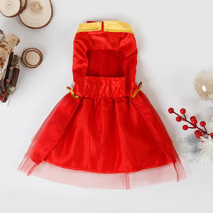 Venta al por mayor ropa para mascotas Navidad vestir fiesta Navidad gato perro vestido - Product Image 5