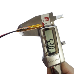 523450 <span class=keywords><strong>3</strong></span>,7 V 900 mAh Li-ion battery for toys with red plug - Product Image 3