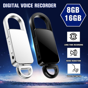 S20 Mini <strong>Voice</strong> <strong>Recorder</strong> <strong>Keychain</strong> Design with Smart Noise Reduction for Meetings &amp; Interviews - Product Image 3