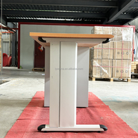 Table de travail avec tiroirs et dessus de table en MDF moderne pas cher usine prix de gros bureau à domicile ordinateur
