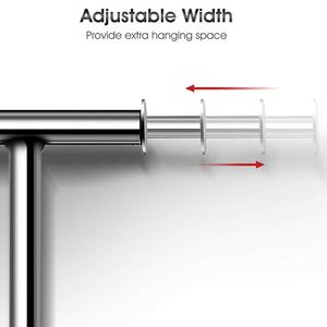 Présentoirs de vêtements modernes pour hommes, étendoir à vêtements en acier inoxydable pour étagères à vêtements, porte-manteaux - Product Image 6