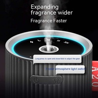 Nouvel Arrivage – Humidificateur Intelligent Portable en Alliage pour Voiture, Diffuseur d'Huiles Essentielles USB, Machine d'Aromathérapie à Pulvérisation de Brume