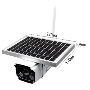 1080P наружная Водонепроницаемая батарея, солнечная панель, питание пик, беспроводная светодиодная Wi-Fi, встроенная 4G Sim-карта, 4G solarPanel camera