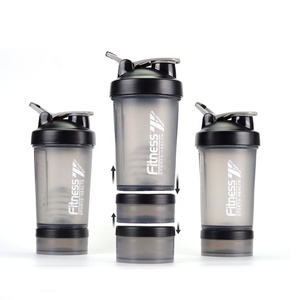 La migliore Vendita 500ml Eco-Friendly di <span class=keywords><strong>Plastica</strong></span> <span class=keywords><strong>Shaker</strong></span> Logo Personalizzato di Proteine <span class=keywords><strong>Shaker</strong></span> Con Scatole di Immagazzinaggio di Proteine In Polvere - Product Image 3