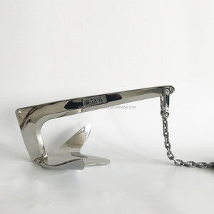 Shenghui 3KG 5KG 7.5KG 10KG 15KG 20KG Certifié CE Bruce Ancres Miroir 316 Acier Inoxydable Voilier Yacht Ancre - Product Image 3