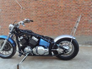 Guardabarros trasero para motocicleta <span class=keywords><strong>Yamaha</strong></span> <span class=keywords><strong>DRAGSTAR</strong></span> 400 <span class=keywords><strong>650</strong></span> con soporte - Product Image 3