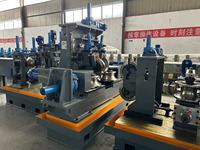 Tube/tuyau d'acier au carbone à grande vitesse formant la machine