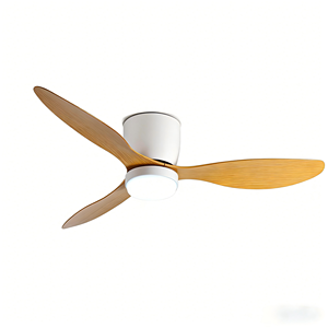 Ventiladores de Techo con Luces de 52 Pulgadas, Control Remoto, LED Regulable, Montaje Empotrado, Motor Reversible de Corriente Continua Silencioso para Dormitorio - Product Image 4