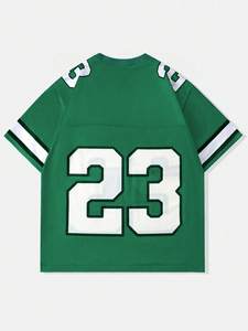 Green Jersey Number 23 <strong>Star</strong> Summer Short Sleeve <strong>Tshirt</strong> - Product Image 3