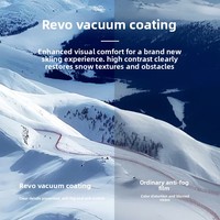 Nouvelles lunettes de ski à visière relevable, lentille magnétique, double couche anti-buée, compatibles avec les verres correcteurs, coupe-vent, anti-sable, clarté améliorée, pour l'extérieur