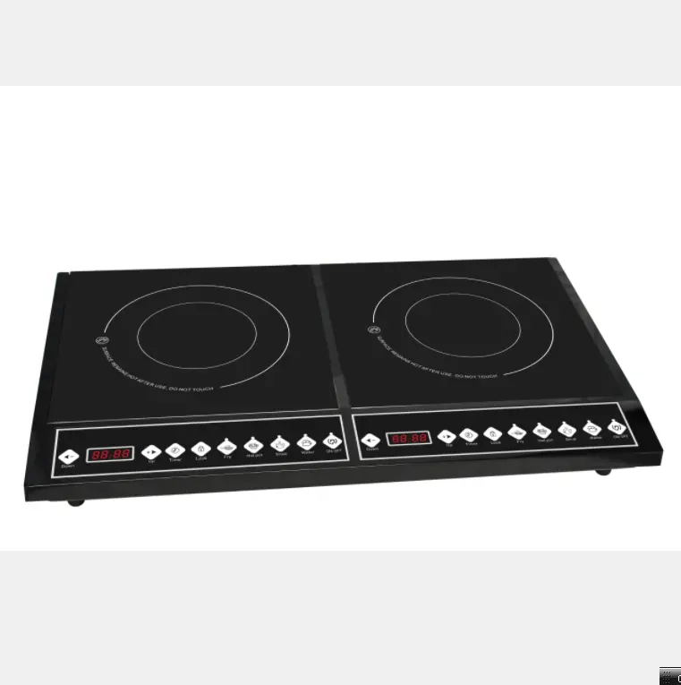 Double burners countertop High quality cooker double heads induction stove cheap price 3600W induction cooker