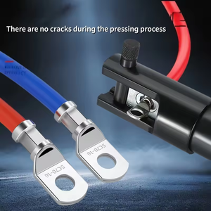 Terminales <span class=keywords><strong>de</strong></span> <span class=keywords><strong>Cable</strong></span> <span class=keywords><strong>de</strong></span> Cobre Serie SC <span class=keywords><strong>de</strong></span> 16 mm, 25 mm, 35 mm, 50 mm, 250 V, Certificados por RoHS, CE e ISO9001, Terminales <span class=keywords><strong>de</strong></span> Cobre <span class=keywords><strong>de</strong></span> 150 mm - Product Image 3