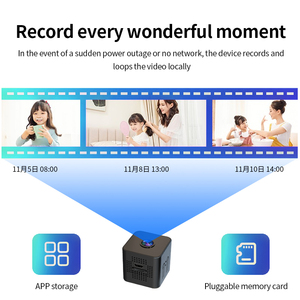 <span class=keywords><strong>Mini</strong></span> cámara de seguridad inalámbrica <span class=keywords><strong>cuadrada</strong></span> de alta resolución Ir Night Vision Portable Sports Wifi Home - Product Image 6