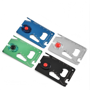Credit Card Multitool with Led Light Outdoor Emergency 13 in <strong>1</strong> Multifunction Pocket Survival Tool <strong>for</strong> <strong>Gifts</strong> - Product Image 1
