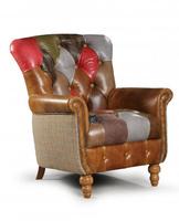 Canapé Chesterfield gonflable moderne de luxe à un siège personnalisable meubles de salon neufs en cuir véritable de haute qualité