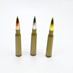 Design Funny Novelty Promotional School Kids Writing <strong>Bullet</strong> Style Shape Ball Ballpoint Pens - Product Image 4