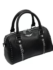 New <b>Small</b> PU Waterproof Classic Lady Fashionable Chain Decoration Portable Lightweight Women's Tote Bag Cross-border <b>Handbag</b> - Product Image 4