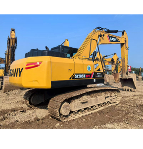 รถขุดตีนตะขาบ Sany SY205C มือสอง ขนาด 20.5 ตัน พร้อมเครื่องยนต์ เกียร์ PLC และเกียร์ที่ได้รับการรับรองมาตรฐาน CE - Product Image 2