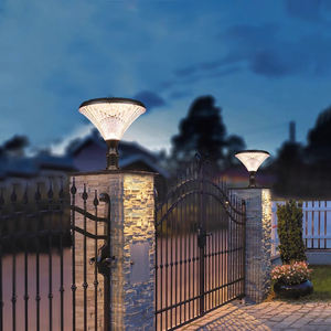 Lampe solaire LED étanche pour poteau <span class=keywords><strong>de</strong></span> jardin extérieur, capteur <span class=keywords><strong>de</strong></span> lumière, pour colonne, capteur <span class=keywords><strong>de</strong></span> mouvement, pour <span class=keywords><strong>chemin</strong></span>, pour pilier - Product Image 3