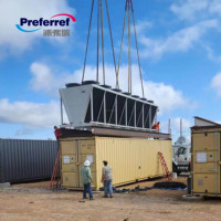 Enfriador seco serie PCM ecológico 2025, condensador refrigerado por aire, compresor profesional de pie de suelo, calor directo de fábrica