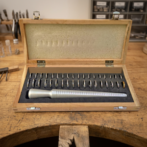 Juego de Medidores de Anillos y Varillas para Anillos, Kit de Medición de Joyería de 36 Piezas con Caja de Almacenamiento de Madera para Joyeros Profesionales | GS905A - Product Image 3