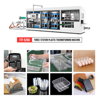 LITAI Volledig Automatische Transparante PET/PP/PS/PLA Eierdoos PVC Verpakking Fruit Salade Box Fastfood Box Thermoformmachine