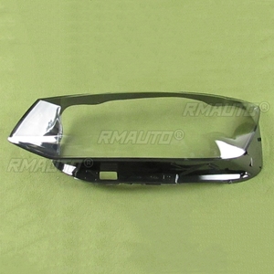Para Audi Q2 Q2L 2018 2019 2020 2021 Cubierta de Faro Transparente, Lente de Faro Izquierda y Derecha - Product Image 2