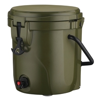 LLDPE Rotomolded Cooler Box Waterproof Isolé Hard Cooler Portable Eco-Friendly Cartoon Pattern Ice Chest