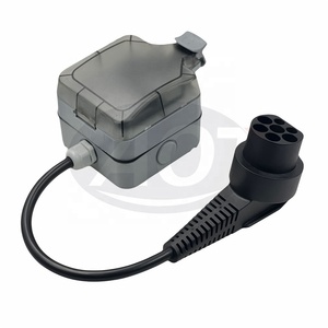 Nuovo Adattatore per Caricabatterie EV AOTAI <span class=keywords><strong>Tipo</strong></span> 2 Maschio 16A Monofase-1 <span class=keywords><strong>Tipo</strong></span> M Presa Sudafricana con Cavo da <span class=keywords><strong>0</strong></span>,5M - Product Image 5