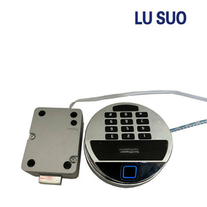 Nhà sản xuất an ninh LCD kỹ thuật số vòng an toàn Súng Khóa vân tay điện tử sinh trắc học an toàn hộp khóa hộp sử dụng Vault két - Product Image 2