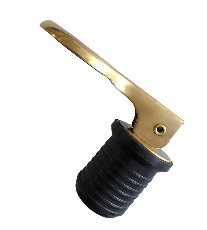 Perfk Raccordo Passascafo Per Barche Con Tappo - Bianco, Per Tubo 1 1/4'' - Connettore In Plastica Per Scarico Pompe E Livewell - 4