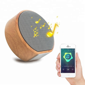 Haut-parleur Bluetooth portable en bois tendance 2024 Haut-parleurs Bluetooth sans fil créatifs <span class=keywords><strong>A60</strong></span> Haut-parleur de table - Product Image 3