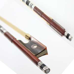 Wholesale YASHI Brand High-grade <strong>Ebony</strong> Horse Hair Handmade Violin Bow <strong>Model</strong> YSVB-4-A in Low Price - Product Image 1