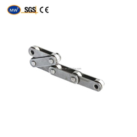 Hot Sale Carbon Roestvrijstalen 152.4Mm Pitch Palmolie Transportband Ketting Met Verlengde Pinnen Voor Het Vervoeren Van Palmvruchten Naar Brekers