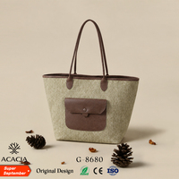 Femmes& # Grand sac fourre-tout vintage en cuir PU avec coutures renforcées et design portable