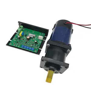 High torque, small size, strong overload, complete set of carbon brush DC motor and driver with planetary reducer 1:144 20RPM