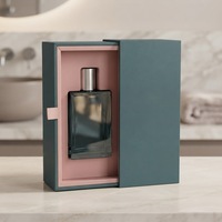 Boîte d'emballage de luxe personnalisée pour flacon de parfum, boîtes rigides en papier premium pour parfums, vente en gros, fabricant de boîtes extérieures avec logo imprimé