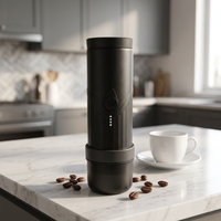 Machine à café portable intelligente, machine à expresso automatique, panier filtrant de 58 mm, rechargeable par USB, pression, voiture, hôtel, bureau