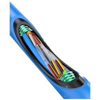Câble hybride fibre optique et électrique de 150 m (492 pi) |   OFNP Plenum OS2 2F à isolation étanche |   LC UPC vers SC UPC Simplex |   2-Cond 17AWG
