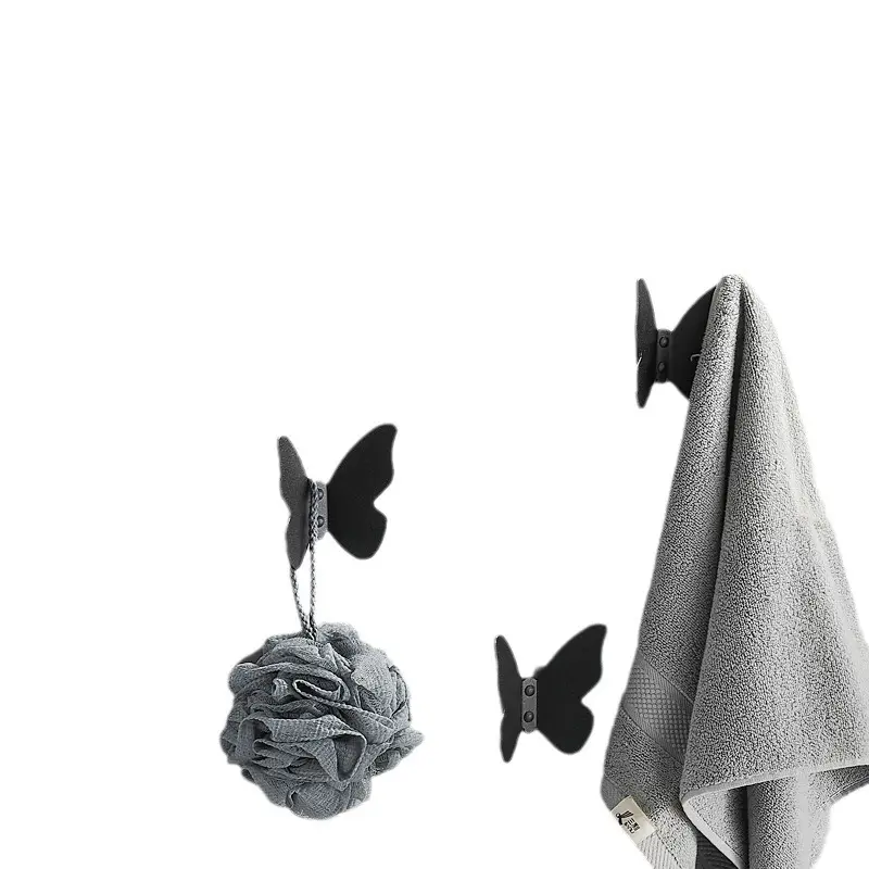 Декоративные настенные крючки, маленькие современные крючки для банного полотенца с бабочкой, крючки для пальто, шляпы, крючки для халата, для входа в спальню