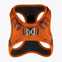 Gilet pour animaux de compagnie d'usine harnais de gilet de chien rembourré en Nylon contrôle facile sans traction forme 3D réglable tactique avec anneaux Duald