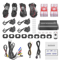 Sistema de Cámara Panorámica 360° Universal para Camiones, DVR Vehicular 3D, Cámara de Visión de Pájaro con Monitor para Autobús Escolar